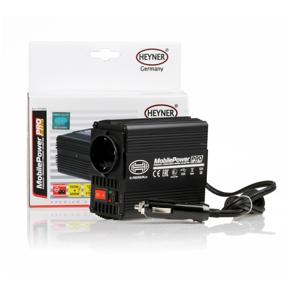 Invertor Auto Heyner 12V-230V 150W 511 900